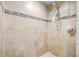 Shower features decorative accent tiles at 8927 95Th N St, Seminole, FL 33777