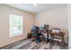 Bright office space with a large window and desk setup, ideal for remote work at 9016 Water Chestnut Dr, Temple Terrace, FL 33637