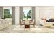 Open-concept living and dining area with modern furnishings and abundant natural light at 11828 Sparkling Topaz Cv, Parrish, FL 34219
