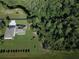 Lush greenery surrounds a property with ample space and privacy from above at 11908 Pilot Country Dr, Spring Hill, FL 34610