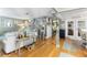 Inviting living room with hardwood floors and comfortable seating at 12234 Cider Mill Ln, Hudson, FL 34667