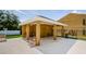 View of the community cabana with seating area at 1241 Redondo Way, Wesley Chapel, FL 33543