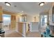 Bright hallway showcasing the upper level with access to bedrooms and a staircase with elegant touches at 13252 Graham Yarden Dr, Riverview, FL 33579