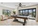 Stylish living room with comfortable seating, natural light, and a view of the canal at 1960 Kansas Ne Ave, St Petersburg, FL 33703