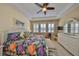 Spacious main bedroom with natural light at 2239 Sifield Greens Way # 84, Sun City Center, FL 33573