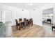 Cozy dining room featuring wood floors and ample natural light at 290 13Th N Ave, Safety Harbor, FL 34695
