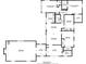 Detailed floor plan of a home showcasing the layout of rooms, closets, and living spaces at 290 13Th N Ave, Safety Harbor, FL 34695