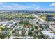 Aerial view displaying the property nestled in a lush, vibrant neighborhood with easy access to amenities at 3807 W Cleveland St, Tampa, FL 33609