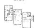 A detailed floor plan showcases the layout of the home with multiple bedrooms at 3807 W Cleveland St, Tampa, FL 33609