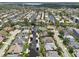 An aerial shot captures a sprawling waterfront community, complete with canals, docks, and beautiful homes at 4615 Shark Dr, Bradenton, FL 34208
