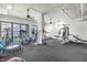 Spacious gym with modern equipment and views of the water, creating an ideal workout environment at 500 N Osceola Ave # 211, Clearwater, FL 33755