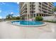 Beautiful community pool with sparkling water offers a refreshing oasis for residents at 500 N Osceola Ave # 211, Clearwater, FL 33755