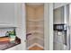 Well-organized walk-in pantry offering ample storage space at 5918 Beaconpark St, Lithia, FL 33547
