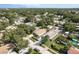 Beautiful aerial view of a neighborhood featuring tree coverage and single-Gathering homes at 6658 Stewart N Ave, St Petersburg, FL 33702