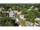 Aerial view of a residential neighborhood with single-Gathering homes and lush greenery at 6658 Stewart N Ave, St Petersburg, FL 33702