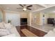 Inviting living room featuring stylish furniture, hardwood floors and open layout at 6658 Stewart N Ave, St Petersburg, FL 33702