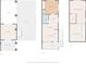 Detailed floor plan showcasing the layout of the home, including the kitchen, bedrooms, living spaces, and outdoor areas at 6715 Wander Ln, New Port Richey, FL 34654