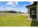 This ample backyard is fenced in for your privacy at 9316 Crescent Ray Dr, Wesley Chapel, FL 33545