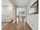 Hallway showcasing the open floor plan and modern design at 9316 Crescent Ray Dr, Wesley Chapel, FL 33545