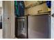 Convenient laundry area equipped with modern washer and dryer for easy chore management at 163 Brent Cir, Oldsmar, FL 34677