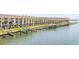 Waterfront condos with private boat slips available for residents to enjoy the beautiful views of the bay at 163 Brent Cir, Oldsmar, FL 34677