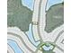 An aerial view of community lots featuring wetland areas, ideal for building your new home at 1633 Trailhead Ln, Zephyrhills, FL 33541