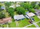 Charming single-story home with a spacious yard and mature trees surrounding the property at 201 83Rd N Ave, St Petersburg, FL 33702