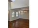 Bright and open living room features hardwood floors and lots of natural light at 20101 Oakflower Ave, Tampa, FL 33647