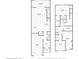 Detailed floor plan showcasing layout of rooms, including bedrooms, kitchen, living room, and bathrooms at 2699 Suncoast Blend Dr, Odessa, FL 33556