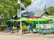 Charming outdoor seating area at a vibrant local restaurant in Gulfport, Florida at 2707 56Th S St, Gulfport, FL 33707