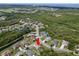 Aerial view of the neighborhood at 3115 Gina Ct, Holiday, FL 34691