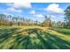 Community soccer field on a sunny day with trees around it at 3241 Evening Breeze Loop, Wesley Chapel, FL 33544