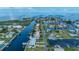 Waterfront home with a private dock and a gorgeous water view; a boater's dream at 3260 Gulfview Dr, Hernando Beach, FL 34607