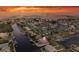 Waterfront property with beautiful sunset views and direct access to the Gulf of Mexico at 3260 Gulfview Dr, Hernando Beach, FL 34607