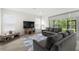 Bright and spacious living room with large windows, comfortable seating, and modern decor, ideal for relaxation at 4607 Los Robles Ct, Palmetto, FL 34221