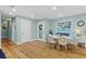 Bright dining room featuring elegant décor, with natural light and views at 4722 W Laurel Rd, Tampa, FL 33629