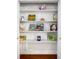 Organized game closet featuring a variety of board games for Gathering fun and entertainment at 5730 Imperial Ky, Tampa, FL 33615