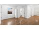 Bright bedroom featuring hardwood floors, fresh paint and lots of natural light at 716 35Th W St, Bradenton, FL 34205
