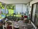 Enclosed porch with screen and windows, needing cleaning and renovation, showcasing outdoor potential at 8109 Franklin Rd, Plant City, FL 33565