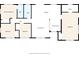 Home floorplan drawing for marketing and illustration purposes at 1029 Madison St, Largo, FL 33770
