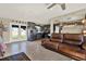 Open floor plan shows the living room connected to the kitchen at 1029 Madison St, Largo, FL 33770