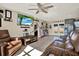 Comfortable open-plan living room with bright lighting at 1029 Madison St, Largo, FL 33770