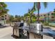 Outdoor grilling area featuring stainless steel grills for residents' enjoyment and social gatherings at 10764 70Th Ave # 4305, Seminole, FL 33772