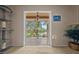 Balcony view featuring the outdoors and a covered balcony at 1310 Rustlewood Dr, Brandon, FL 33510