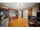 Well-appointed home office with custom wood built-ins and ample workspace at 1310 Rustlewood Dr, Brandon, FL 33510
