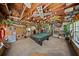 Spacious recreation room with a pool table, unique decor, and plenty of room for entertainment at 1310 Rustlewood Dr, Brandon, FL 33510