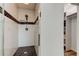 Shower with decorative tile surround and glass doors at 13344 88Th Ave, Seminole, FL 33776
