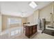 Bright eat-in kitchen with stainless steel appliances and charming island at 2192 Swedish Dr # 26, Clearwater, FL 33763