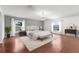 Serene main bedroom with soft lighting and a decorative chandelier at 2746 Heathgate Way, Land O Lakes, FL 34638