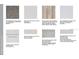 Collage of interior finishes including flooring, countertops, cabinets, backsplash and tile options at 33618 Castaway Loop, Wesley Chapel, FL 33543